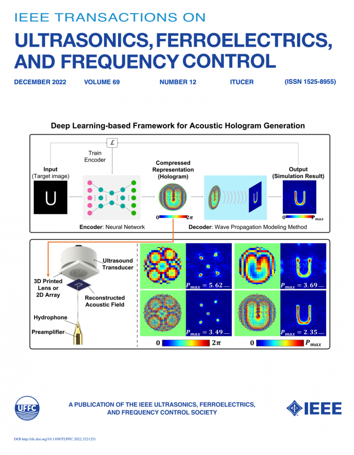 3. December issue of the cover paper(IEEE Transactions on Ultrasonics ...