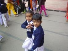 School children in India