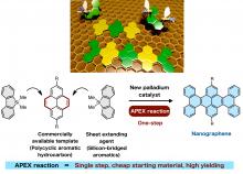 Figure 1. A single-step APEX reaction to synthesize uniform nanographenes.