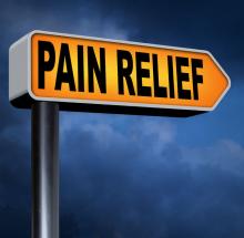 Pain relief concept
