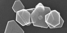 Hexagonal silver nanoplates
