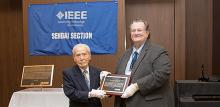 IEEE Milestone dedicated to Tohoku University for self-complementary antennas