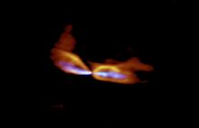 ALMA image of the protostar MMS5/OMC-3
