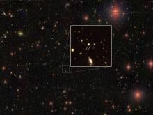 Subaru Telescope image of distant quasar