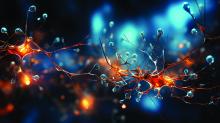 AI-generated artistic representation of brain neurons