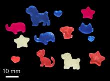 OMU Okada colorful plastic shapes