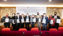 Lingnan University in Hong Kong and 10 universities in the Philippines sign a MoU today.