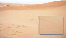 Sand dune in UAE