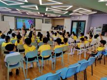 A primary school in Hong Kong takes part in Lingnan University’s study on "Enhancing positive values among primary students".