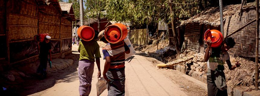Refugees at Cox’s Bazar