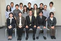 Prof. Toshio Suwa in the center with his students