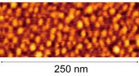 Atomic force microscope (AFM) image of ultra-high surface density quantum dots