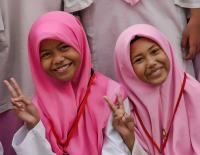 Islamic school children