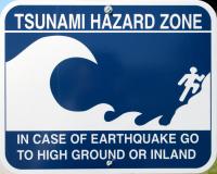 Tsunami sign