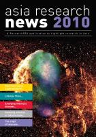 Asia Research News 2010