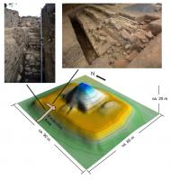 Topographic map of the Structure-5 of San Andrés site