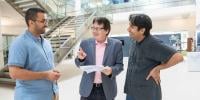 Gas leak researchers