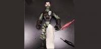 Action figure with sensing skin