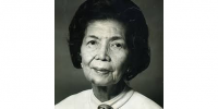 Fe Villanueva del Mundo- The angel of Santo Tomas