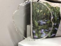 A transparent film made from the new recyclable polymer developed in this study
