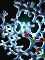 An artist’s rendition of the new catalytic method for asymmetric fragmentation of cyclopropanes. (Credit: YAP Co., Ltd.)