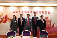 Lingnan University holds a Chinese New Year media reception today on campus, where senior management members share the latest developments of the University with the media.  From Left: Ms Margaret Cheung Wai-fong, Registrar of Lingnan University; Prof Lau Chi-pang, Associate Vice-President (Academic Affairs and External Relations); Prof S. Joe Qin, President; Prof Xin Yao, Vice-President (Research and Innovation); Prof Sam Kwong Tak-wu, Associate Vice-President (Strategic Research).