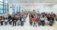 Group photo of the Closing Ceremony of "LU Jockey Club Health and Financial Education Programme for Elderly".