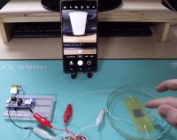 Scientists in Korea have developed a pressure sensor that can control a cell phone from underwater