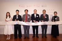 The opening reception of Fleeting, Fleeting Light—Imagery of Time in Chinese Art at the Chamber of Young Snow Art Exhibition Hall, Lingnan University.