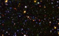 A blow-up of a small portion of the Subaru/XMM-Newton Deep Field.