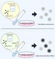 Salivary proteins reduced disinfection effect of ozonated water