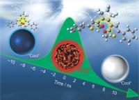 Nanosecond pulse laser-induced amplification of a photochemical reaction of diarylethene nanoparticles