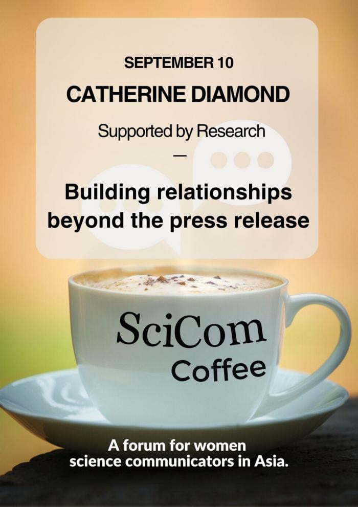 SciCom Coffee - 10th September - Catherine Diamond